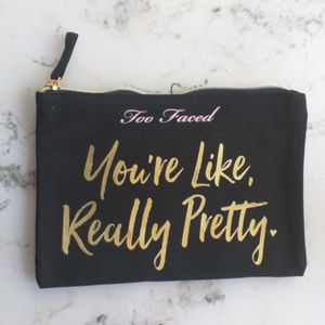 New Too Faced Novelty Clutch Makeup Bag You’re Like, Really Pretty